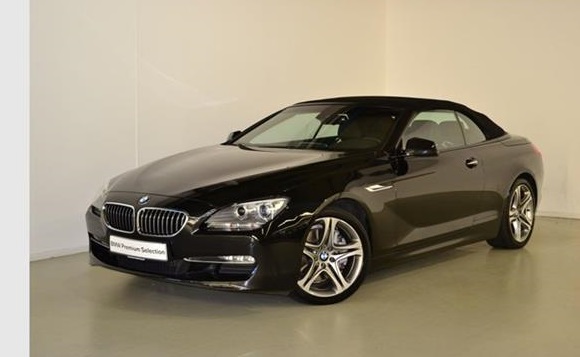 Left hand drive BMW 6 SERIES 640I CABRIOLET